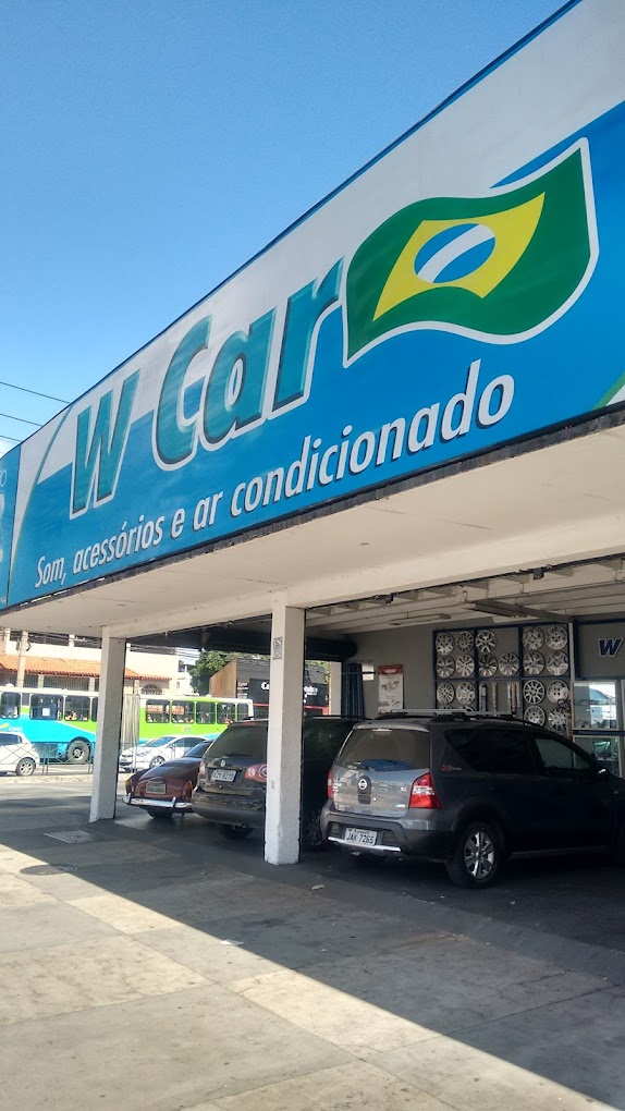 Fachada da W Car em Vitória